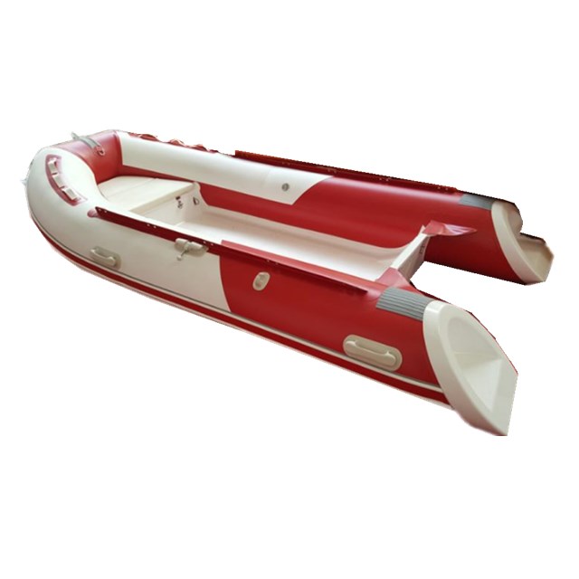 Chinese Factory Fiberglass Hull Rigid Inflatable Boat Rib Boat For Italy