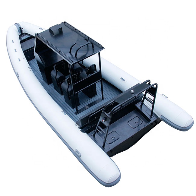 Best Selling Aluminum Inflatable Rib Boat Water Travel Aluminum Hull Rib Boat