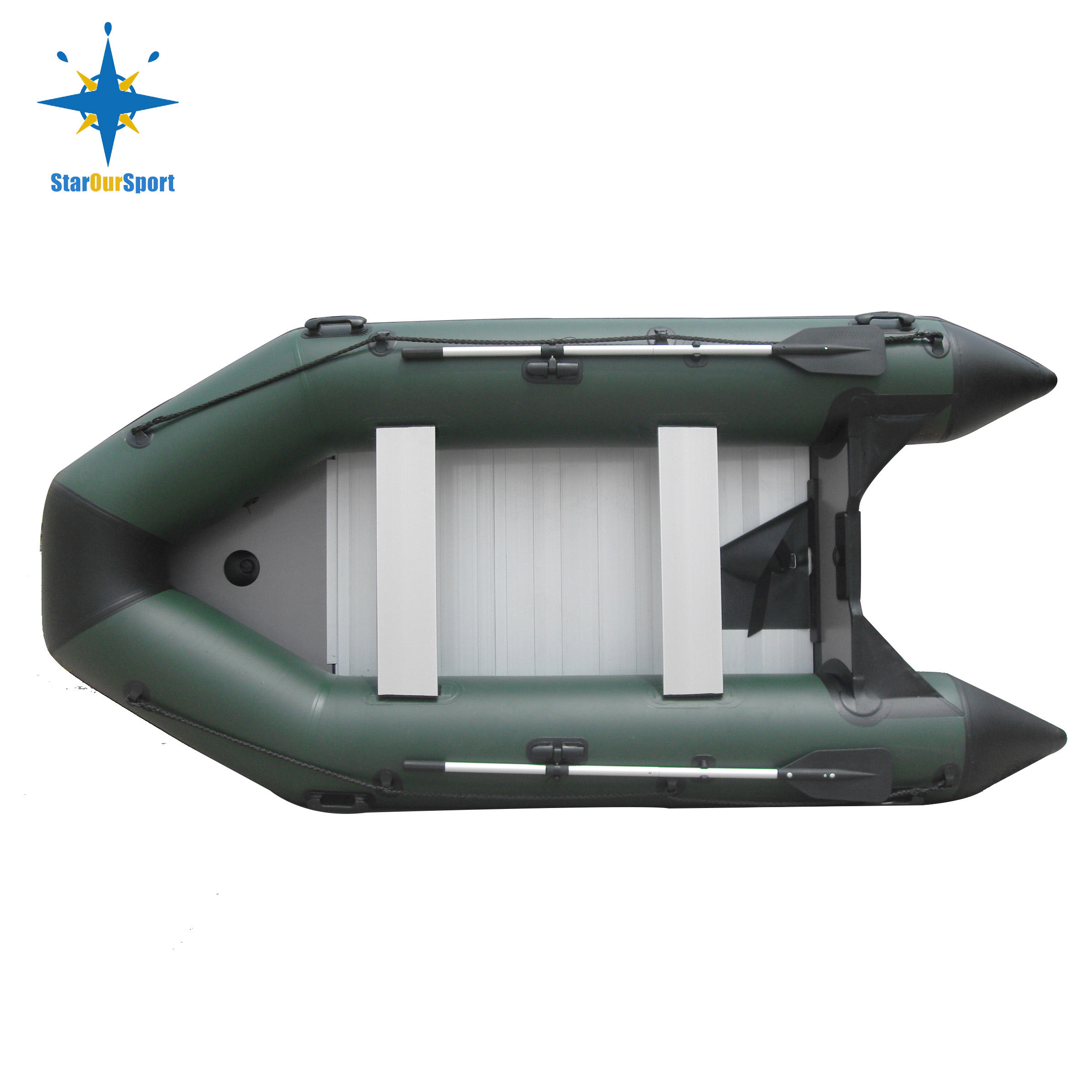Inflatable boat materials and accessories