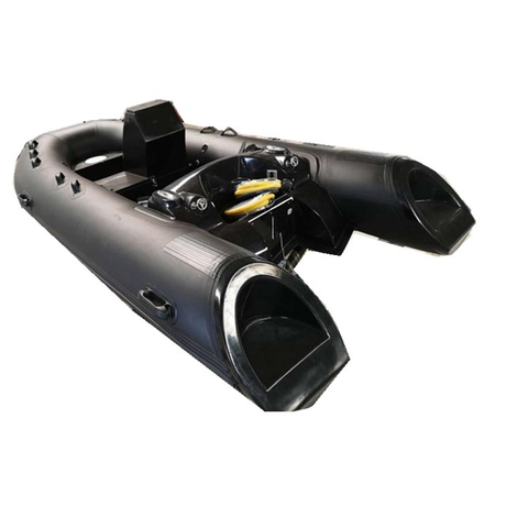 Chinese Factory Fiberglass Hull Rigid Inflatable Boat Rib Boat For Italy