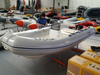 PVC RIB 520 Fiberglass Rowing Fishing Yacht Inflatable Boat Steering Wheel