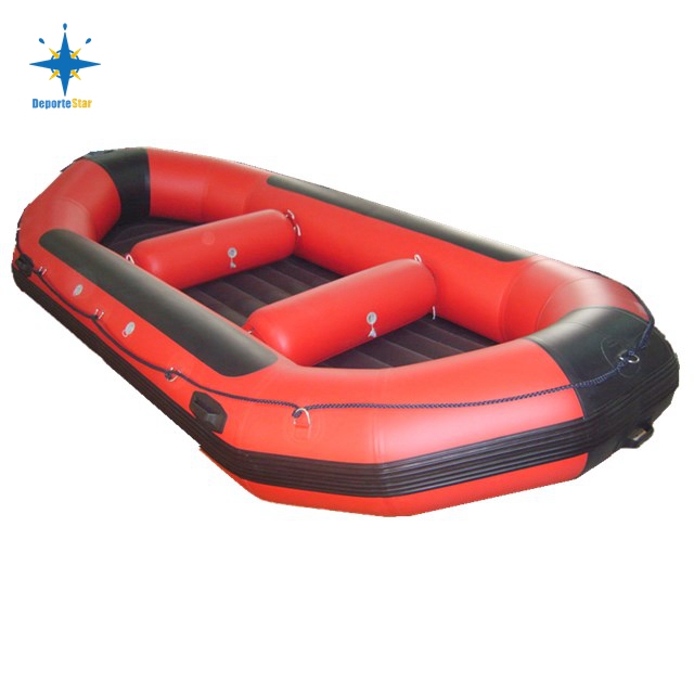 410cm Rafting Boat Inflatable Raft Rubber Fishing Boat For Sale