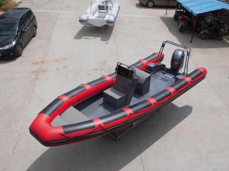 23.5FT Long Cheap price Aluminum Hull RIB Boat For Sale