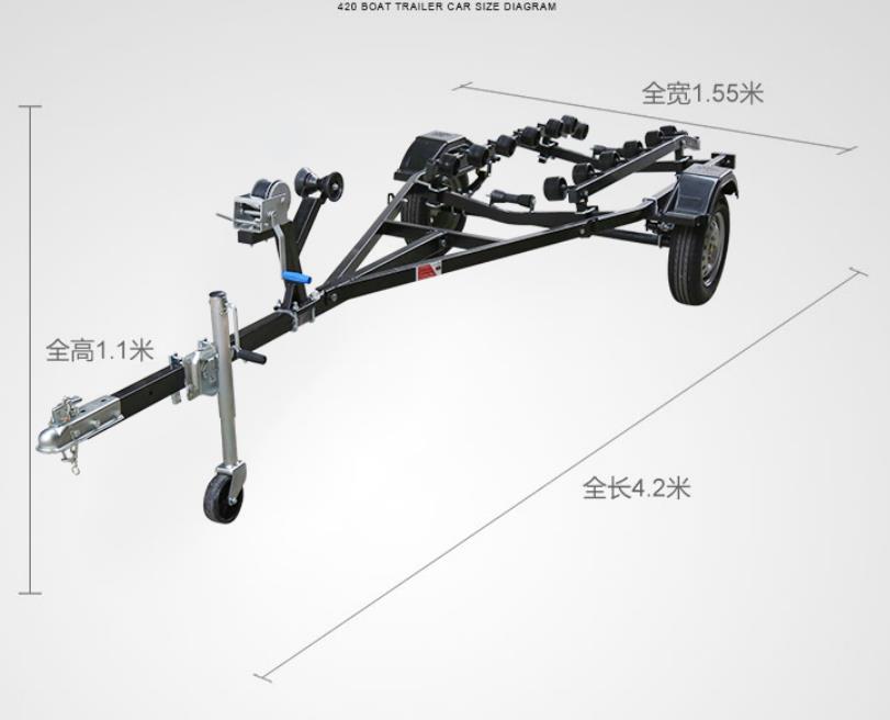 boat trailer 420 size